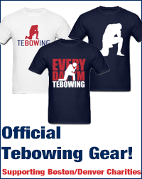 Official Tebowing Gear