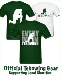 Official Tebowing Gear